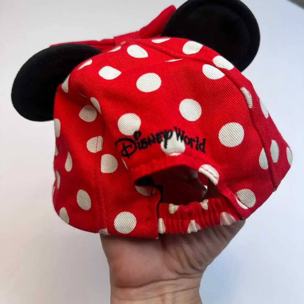 Disney Parks Minnie Mouse Ear Bow Hat